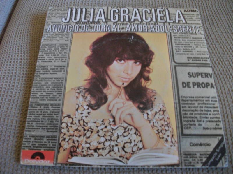 JULIA GRACIELA  ANUNCIO DE JORNAL  7  BRAZIL PS  