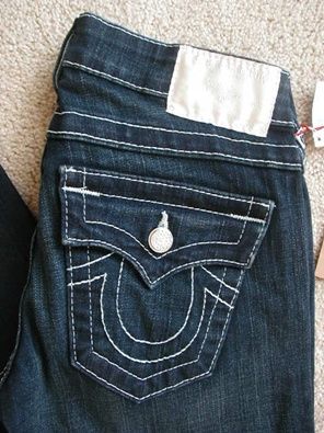 NWT True Religion Billy crystal pave jeans in Vera Cruz  