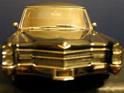 SUPERIOR 1966 BLACK CADILLAC LIMOUSINE HEARSE 118 SCALE DIECAST 