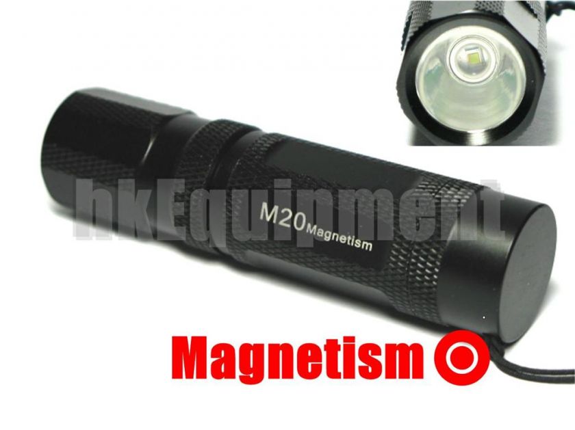 TANK007 Tank 007 M20 Cree Q2 LED Magnetism Flashlight  