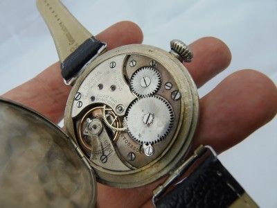 WWI military Officers Omega CHRONOMETER wristwatch.Made for Bulgarian 