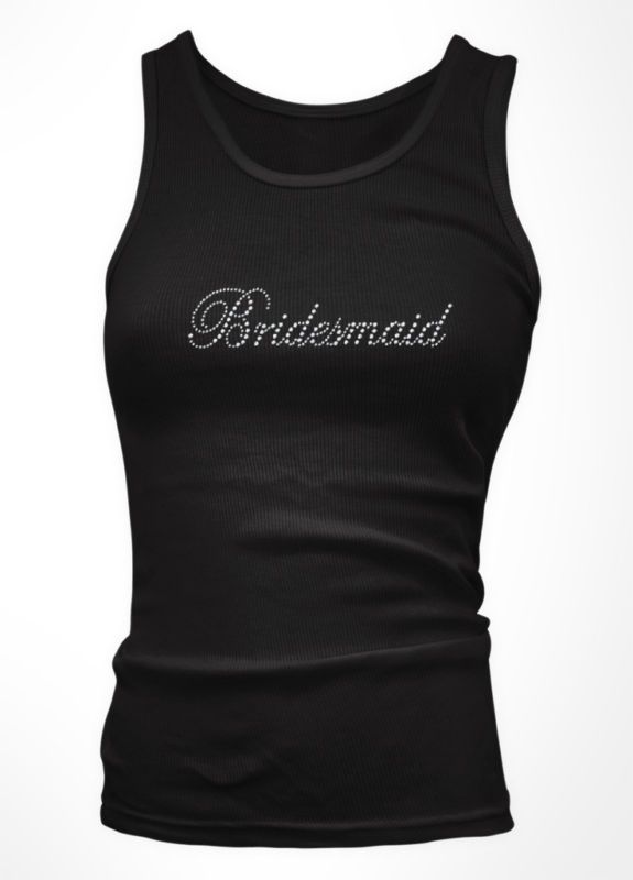 Bridesmaid Juniors Tank Top Bachelorette Party Bridal  