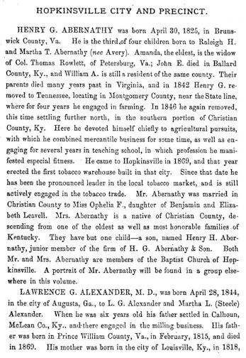 CHRISTIAN County Kentucky History 1884 KY   646 pages  