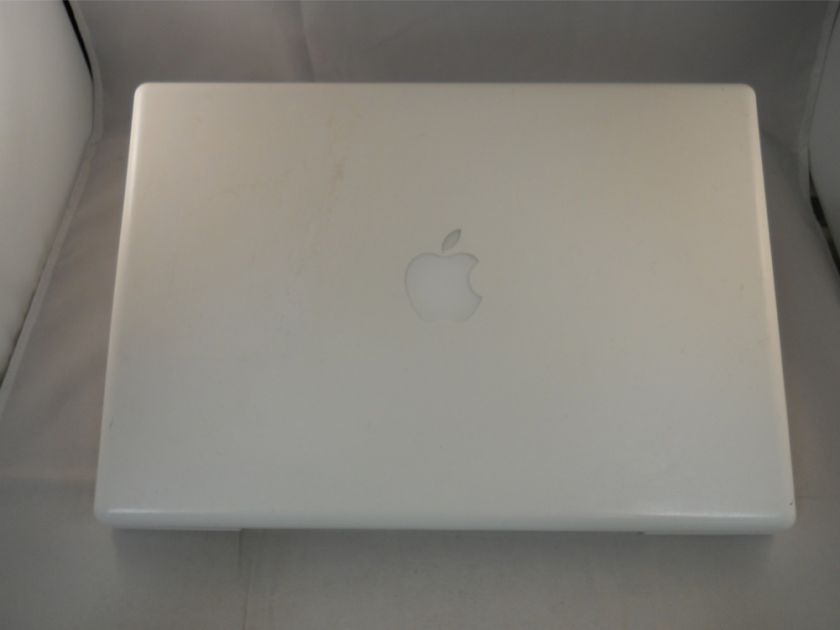 White★ Apple MacBook 13.3 2GHz Core 2 Duo 1GB RAM 80GB HDD A1181 