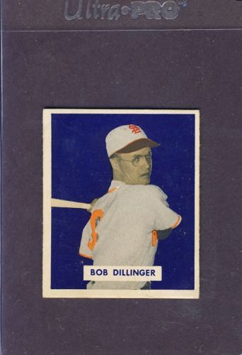 1949 BOWMAN #143 BOB DILLINGER EXMT  