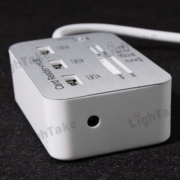 USB2.0 3 Port Hub SD Card Reader for iPad iPad 2 Series  