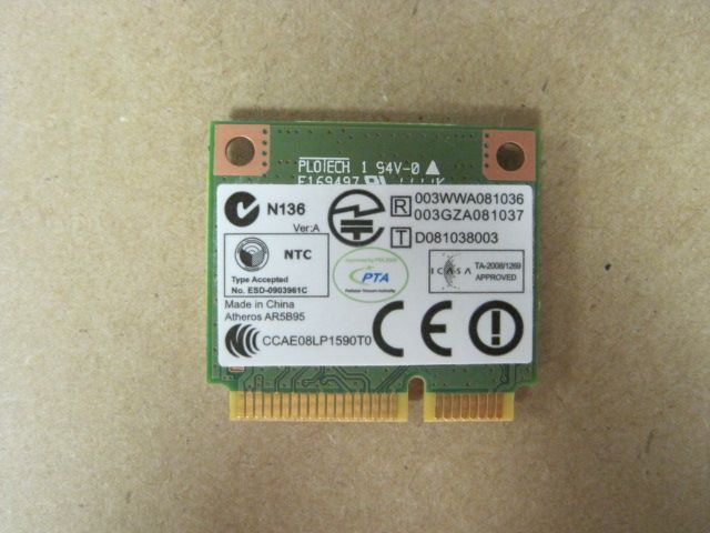 Acer Aspire 5733z 4445 wireless Atheros AR5B95 new genuine  