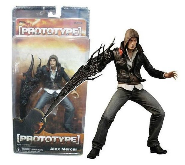   NECA PROTOTYPE ALEX MERCER 7 ACTION FIGURE GAME MODEL TOY GIFT  