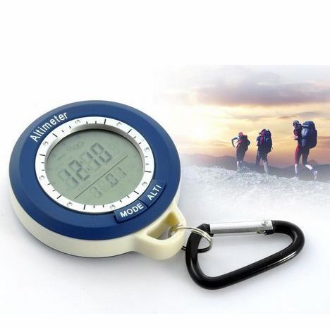   Mini Digital Compass Altimeter with Temperature and Weather  