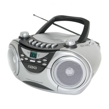   241 Portable CD Player, AM/FM Stereo Radio & Cassette Player/Recorder