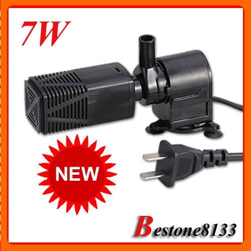 7W 250L/H Aquarium Submersible Sponge Filter Water Pump  