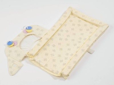 Padded Baby Nappy Mat Changer + Mobile Changing Screen  