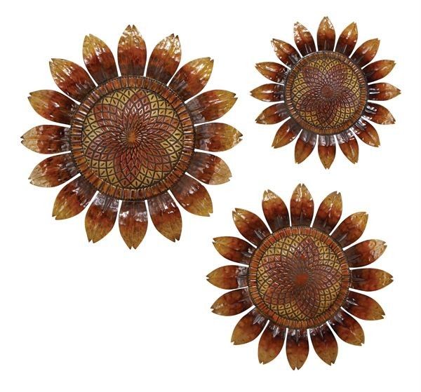 TUSCAN MEDITERRANEAN Wall Decor SUNFLOWERS ~OUTRAGEOUS  