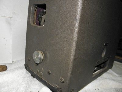 Bell And Howell Filmosound 179 Model E Movie Projector *Rare Amplifier 