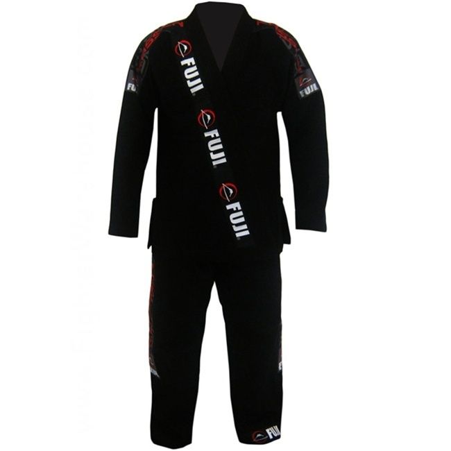 FUJI BJJ KASSEN Jiu Jitsu Gi   Black A4 kimono  