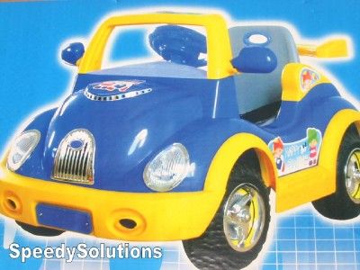 Kids Ride On In Bug Battery Power 6v Wheels Remote Car  