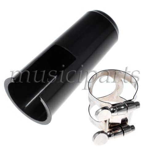   Bb Clarinet Mouthpiece Nickel Ligature with Cap set NEW clarinet parts