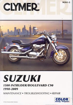 1998   2009 Suzuki VL1500 Service Manual C90 C90T  