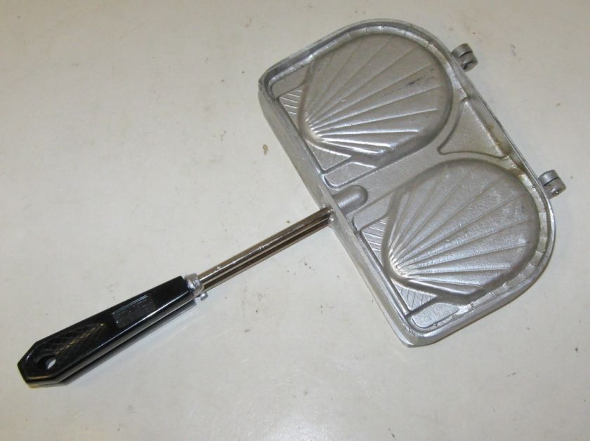 SEFAMA DOUBLE CLAM SHELL SANDWICH MAKER PRESS, FRANCE 