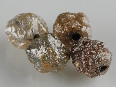 12.22ctw Great Cubic Drilled Natural Rough Diamonds Lot  