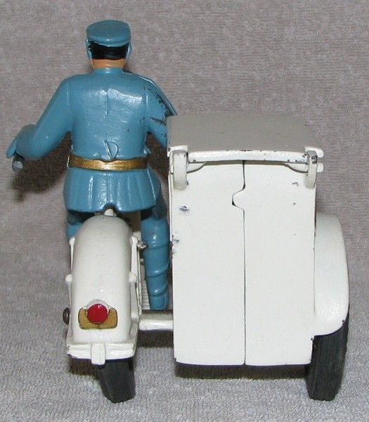   Style Artic Icecream Sidecar Motorcycle Cast Iron Toy Custom  