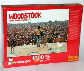 WOODSTOCK 1969 Music Festival 1000 Pc JIGSAW PUZZLE New  