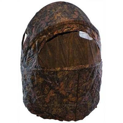   MAN HUNTING BLIND 360 DEGREE VIEW CAMO MESH WINDOWS DEER TURKEY  