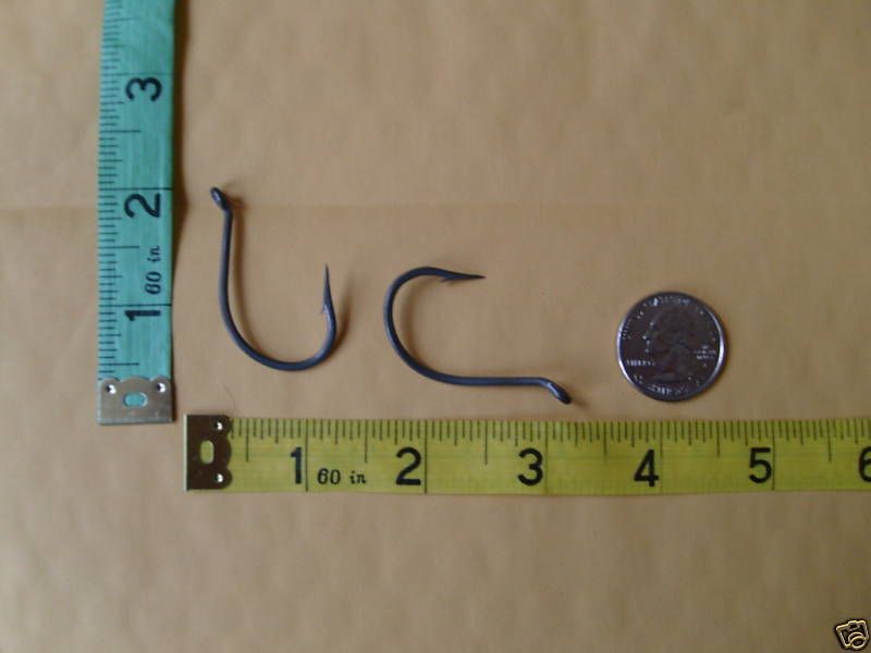 OCTOPUS NICKEL TEFLON HOOKS size 7/0 EAGLE CLAW 50 PCS  