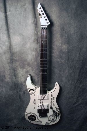 ESP Kirk Hammett KH2 Ouija White Guitar Metallica New  