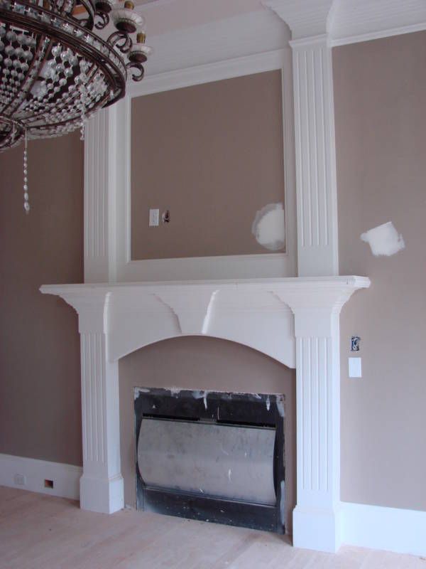 Custom Made Fireplace Surround Double Mantel Valery  