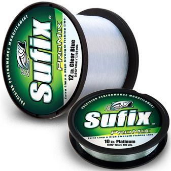 Sufix ProMix Clear Monofilament Fishing Line   Rapala VMC Corp. 17 Lb 