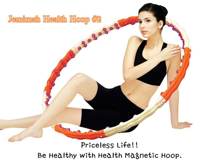 Jemimah Health Hula Hoop #2   No Box   Weighted Hoola Hoop   96 Air 