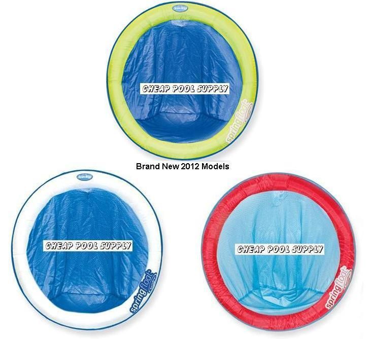   NEW 2012 Swim Ways Spring Float Pool Lounge Papasan choice of colors