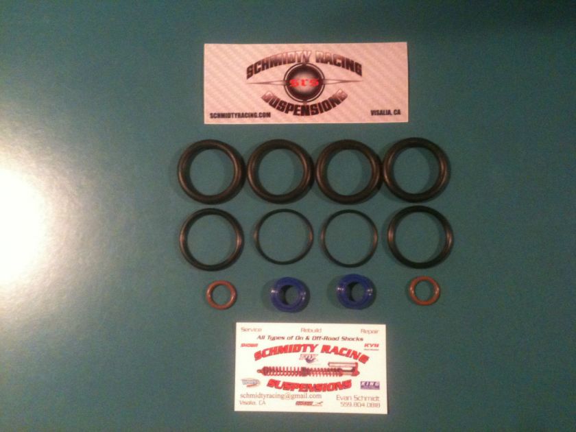 FOX MOTO X SHOCKS COILOVER SEAL KIT REBUILD 1/2 AHRMA  