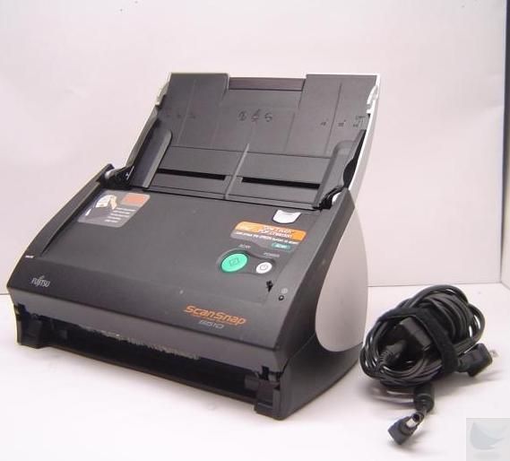 Fujitsu ScanSnap Color Image PDF Scanner S510 Feed Through Scan w 