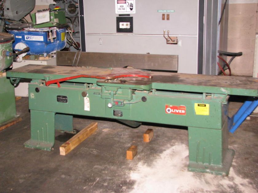 Oliver 16 Jointer Model 166 CD 16 Capacity  