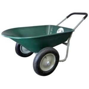 LARGE GARDEN YARD GARDENING SUPPLIES CART WHEELBARROW  