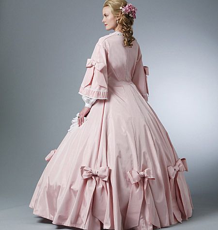 Victorian Civil War Era Dress Butterick Pattern 5543  