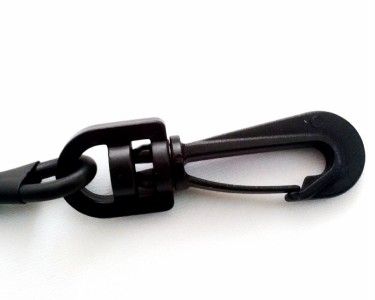 28 Inch Coiled Paddle Leash for Kayaks and Canoes. Stretches to 60 