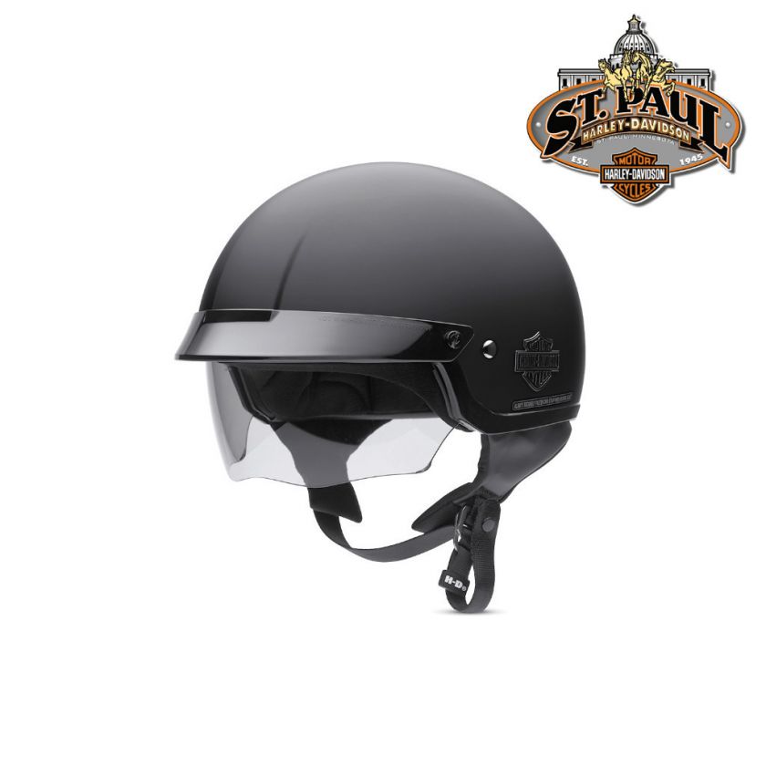    Davidson® Mens Half Helmet w/ Retractable Sun Shield 98224 11VM