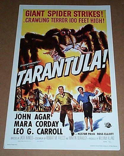 17 x 11 TARANTULA UNIVERSAL STUDIOS HORROR MONSTER MOVIE SPIDER 