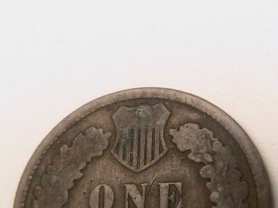 VERY NICE 1886 INDIAN HEAD CENT VARIETY 2  