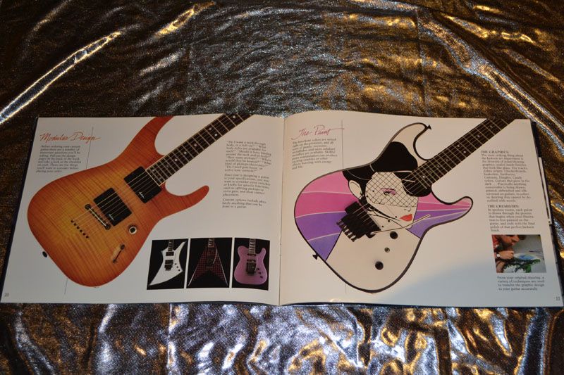 Vintage 1987 Jackson Guitar Catalog W/ ALL 4 CHECKLISTS Soloist Randy 