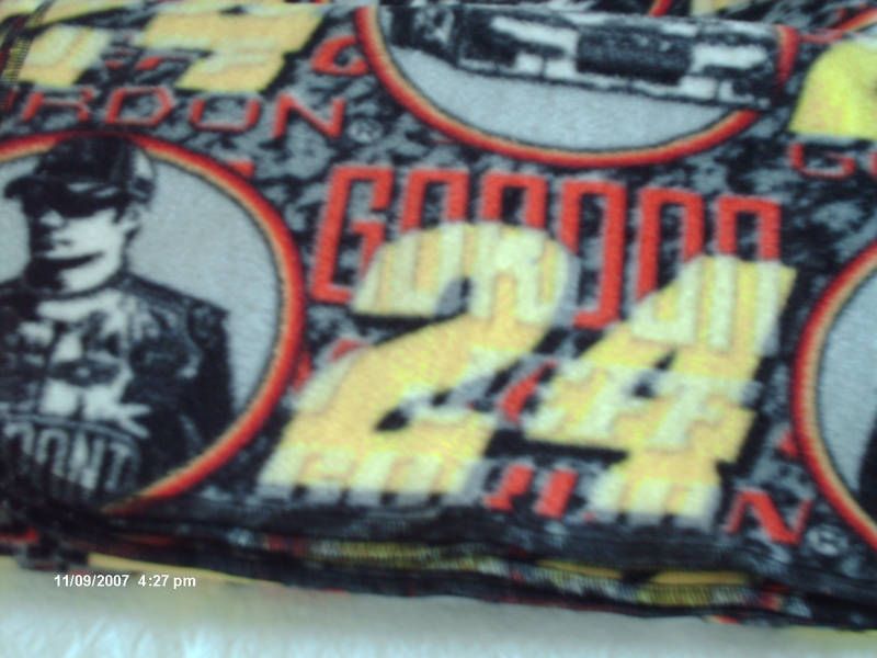 NASCAR #24 JEFF GORDON INFANTS FLEECE BLANKET  