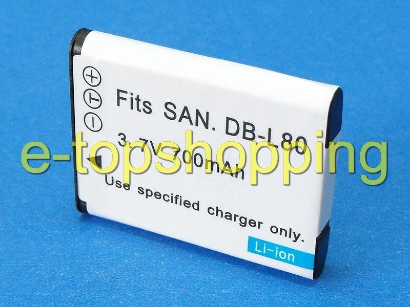 Battery For TOSHIBA Camileo BW10 BW 10 PX1686 PX 1686  