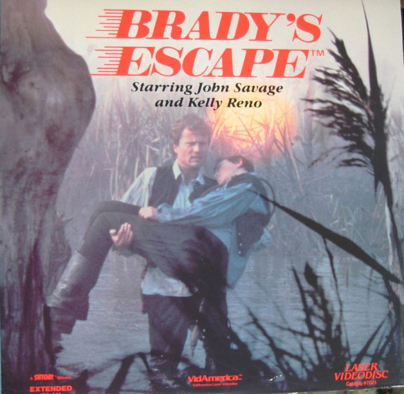 BRADYS ESCAPE laserdisc JOHN SAVAGE KELLY RENO W W II  