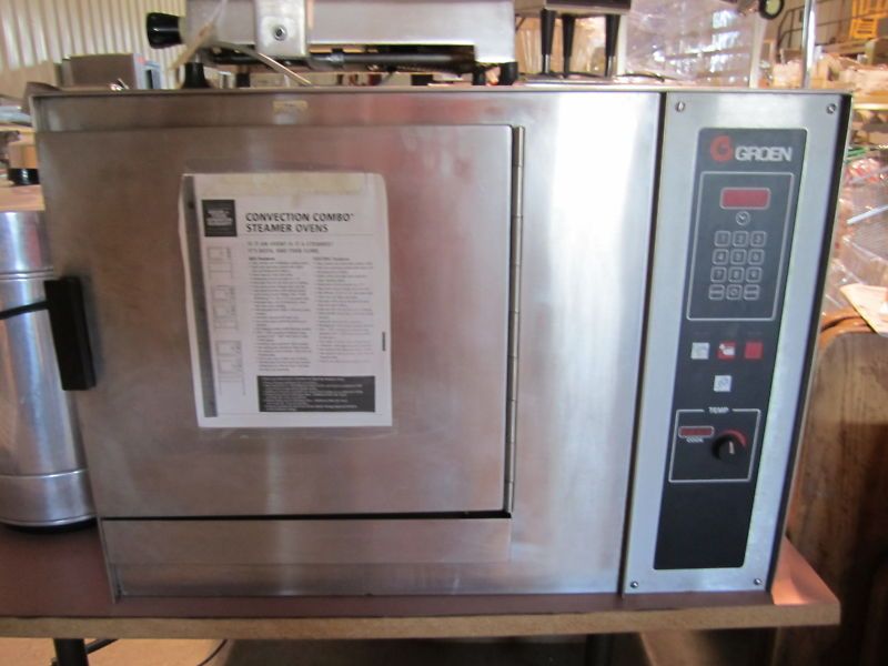 GROEN CONVECTION COMBO STEAMER OVEN MODEL CC 10 E  