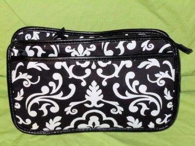 Thirty One~5 POCKET CLUTCH~BLACK PARISIAN POP~NEW  