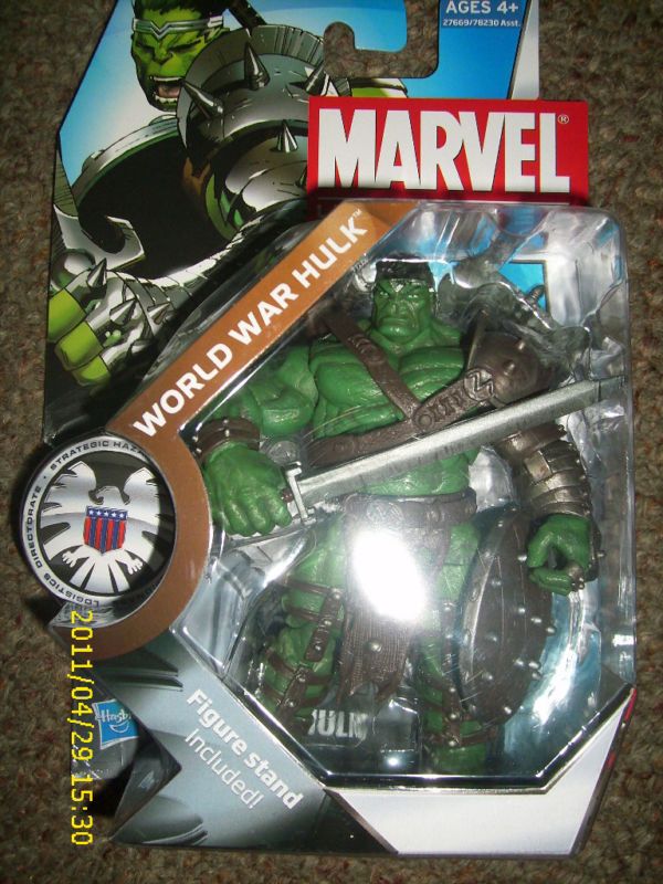 MARVEL UNIVERSE set of 2 WORLD WAR HULK & DOC SAMPSON  