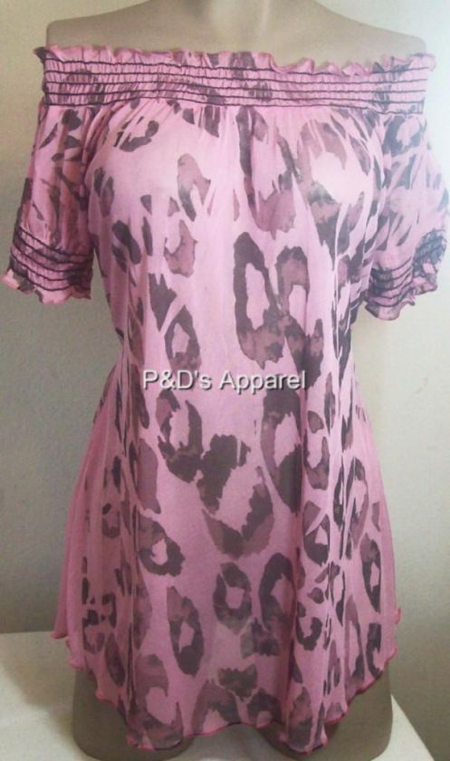 New Womens Pink Maternity Clothing S M L XL Knit Shirt Top  